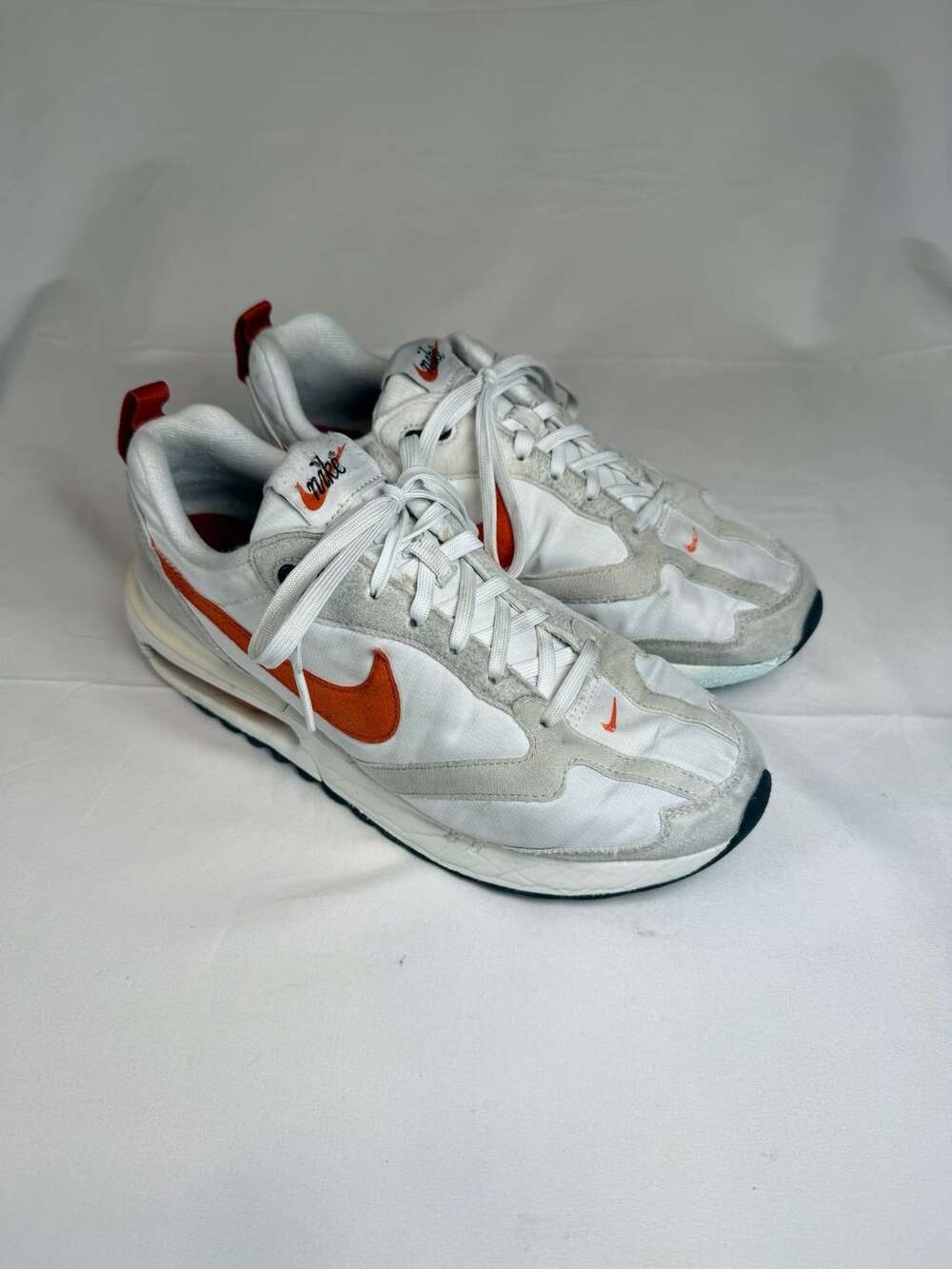 Nike Air Max Dawn White Mantra Red DZ4441-100 Women's Sneakers Size 8